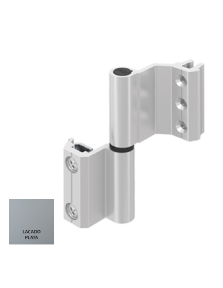 BISAGRA  CANAL 16  LACADO PLATA DERECHA REF 1760D91 