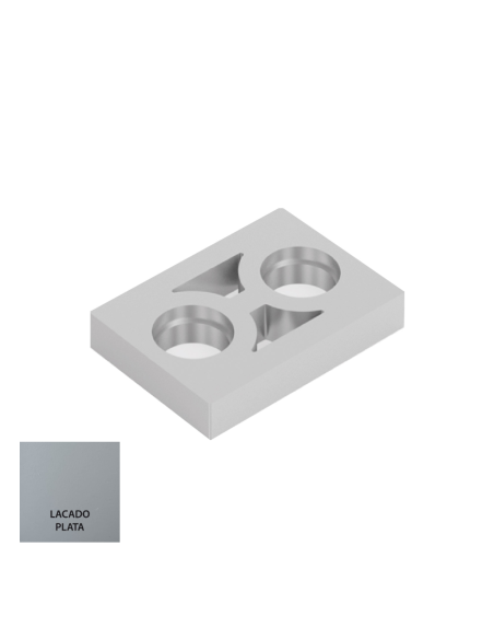 CALZO PARA FIJACION RAPIDA ARIES LACADO PLATA REF 010TS0791 