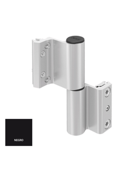 BISAGRA ACRUX  CANAL 16  NEGRO IZQUIERDA REF 017I02 