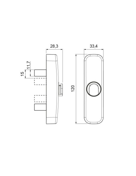 CREMONA SIRIUS PRACTICABLE 2 PALAS MANGO EXTRAIBLE LACADO PLATA REF A0790191