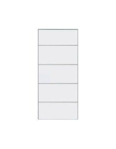 PANEL BORO STOCK (4 LINEAS) 2000X800X20 MM LACADO BLANCO...