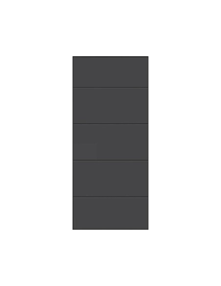 PANEL BORO STOCK (4 LINEAS EMBUTIDAS) 2000X800X20 MM COLOR 7022 TXT