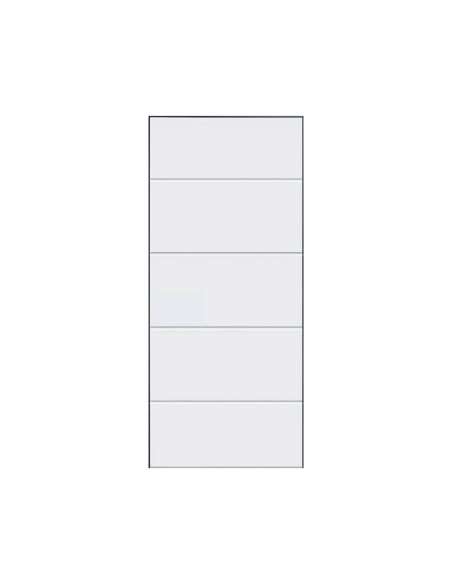 PANEL BORO STOCK (4 LINEAS EMBUTIDAS) 2000X800X20 MM COLOR 9016 TXT AXALTA ID 802