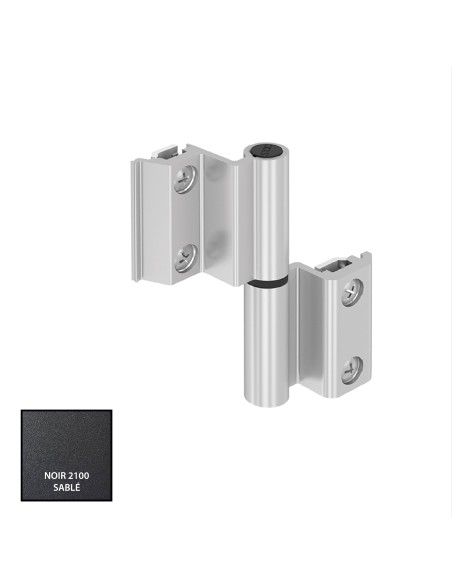 BISAGRA CARINA 3  HOJA CE PLETINA Y EJE INOX 2100 SABLE REF 014D92