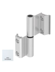 BISAGRA CARINA CE PLETINA Y EJE INOX 9016 TXT DERECHA...