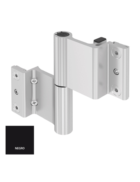 BISAGRA CARINA 4  HOJA CE NEGRO DERECHA REF 018D02