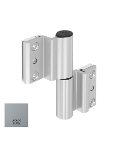 BISAGRA ACRUX FR  CANAL CENTRADO  LACADO PLATA IZQUIERDA...