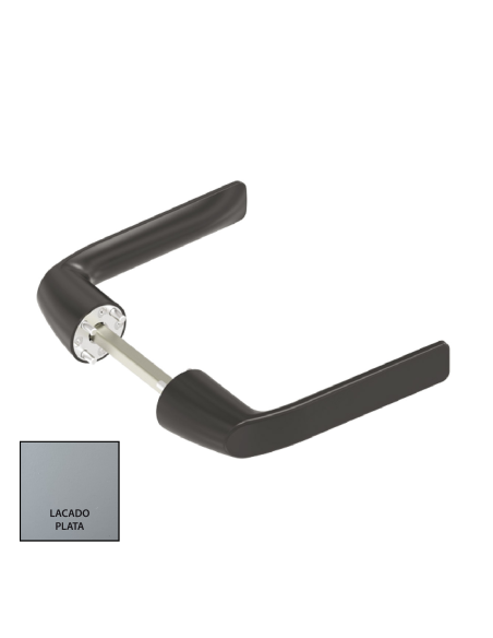 MANILLA MINIMALISTA GAMMA RECUPERABLE (JUEGO) LACADO PLATA REF 777391 