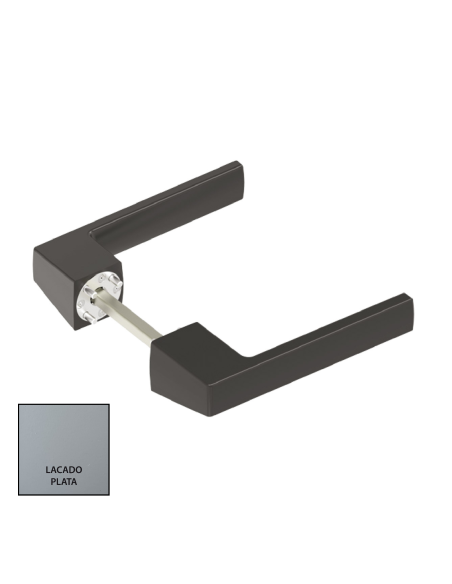 MANILLA MINIMALISTA DELTA RECUPERABLE (JUEGO) LACADO PLATA REF 777191 