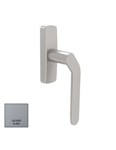 MANILLA ALTAIR  MULTIFUNCION ACODADA REFORZADA DERECHA LACADO PLATA REF P077791R