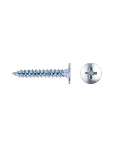 TORNILLO CE ROSCA CHAPA CABEZA EXTRAPLANA IMPRONTA PH  4,2X22 CINCADO (250 UDS/C)