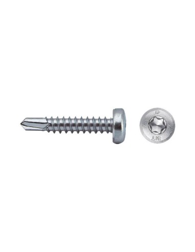 Tornillo A85S punta broca cabeza alomada impronta SIT  4,8x50 cincado (250UDS/C)