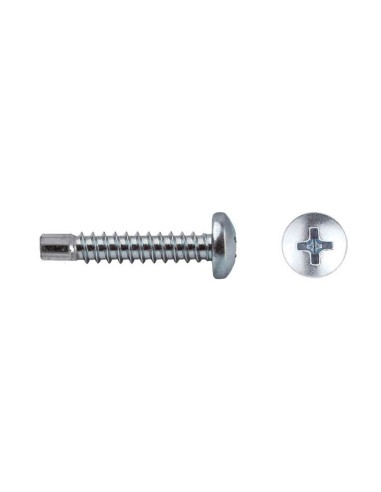 TORNILLO DIN 7981-0 PUNTA GU A CABEZA ALOMADA IMPRONTA PH  5,5X25 MM CINCADO (250 UDS