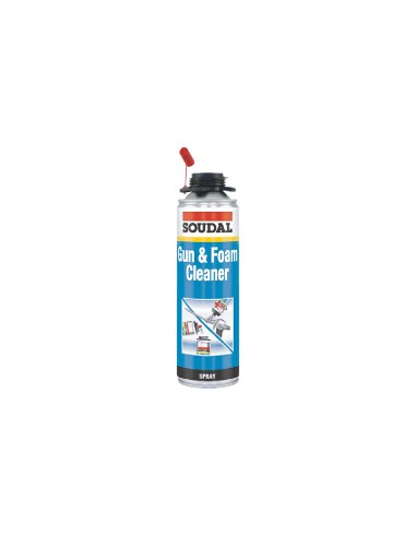 GUN   FOAM CLEANER LIMPIADOR PARA PISTOLAS DE ESPUMA TRANSPARENTE 500MM