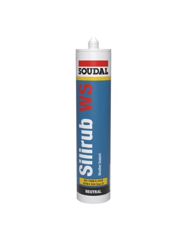 SILIRUB WS (SELLADO ESTRUCTURAL) NEGRO 600 ML