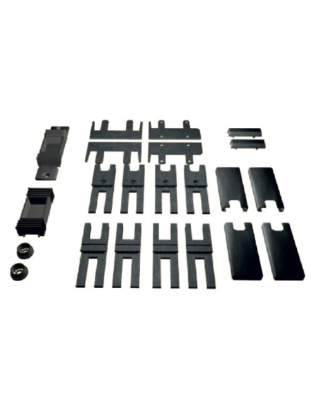 KITS CORREDERA CORTE RECTO  GUIADOS  CON CORTAVIENTOS CAUCHO REF S/AL-14