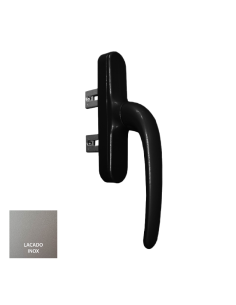 CREMONA MARTE APERTURA EXTERIOR LACADO INOX DERECHA PALA...