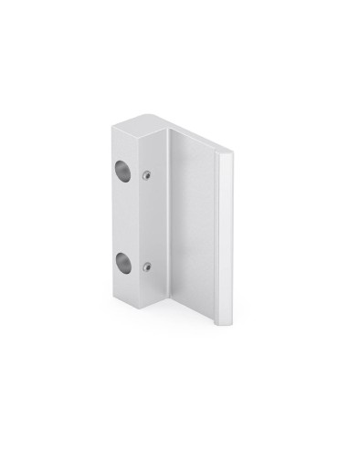 TIRADOR DELTA EASY FIJACION LATERAL LACADO PLATA REF 050808491