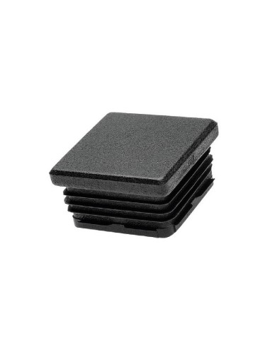 CONTERA CUADRADA PARA TUBOS ESTRUCTURALES NEGRO REF 26-70X70