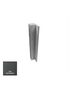 TIRADOR EXTERIOR MINIMALISTA EDGE 210MM PUERTA 7022 TXT...