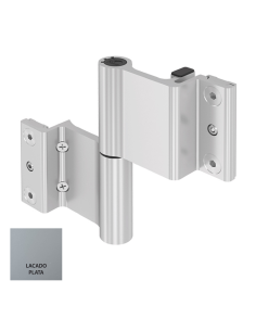 BISAGRA CARINA 4  HOJA CE LACADO PLATA IZQUIERDA REF 018I91 