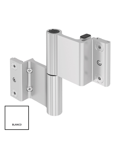 BISAGRA CARINA 4  HOJA CE BLANCO IZQUIERDA REF 018I01