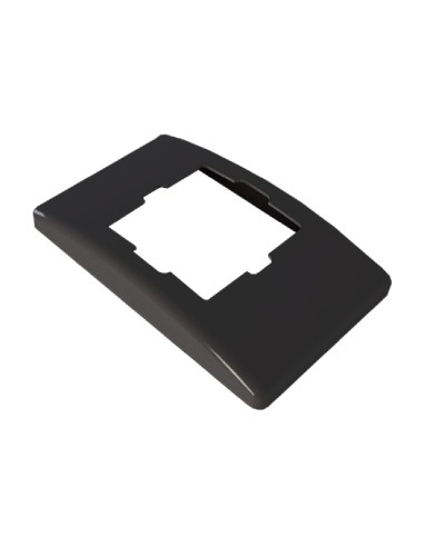 EMBELLECEDOR PIE DE BARANDILLA 30X30 RECTANGULAR NEGRO REF 508TA