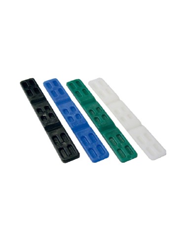 CALZO ACRISTALAR 20X100X4 AZUL (500 UDS/CAJA) REF  400913
