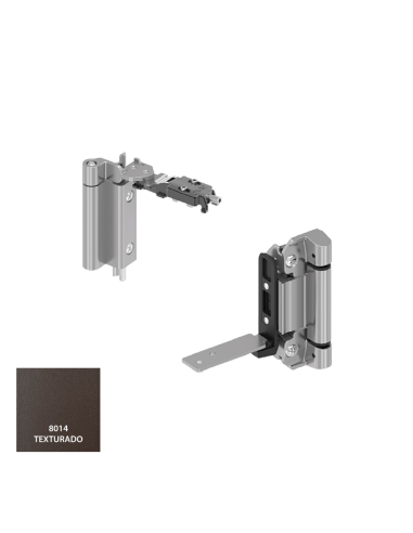 BISAGRA HOJA PASIVA (JUEGO)  8014 TXT REF B111492