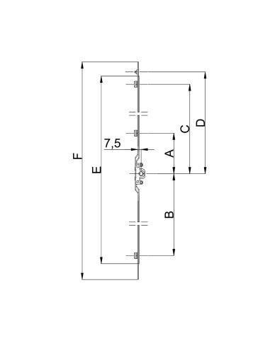 MULTIPUNTO AGUJA 15MM L 1000