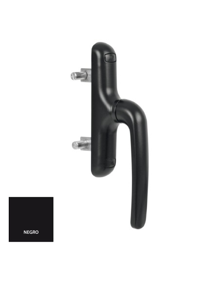 CREMONA APERTURA INTERIOR / EXTERIOR NEGRO REF 6101