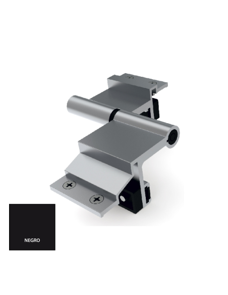 BISAGRA 4  HOJA 40X20 EJE INOX NEGRO DERECHA REF DPT 200