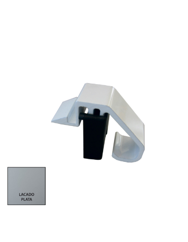 CIERRE GOLPETE 40X20/40X40 LACADO PLATA REF 500