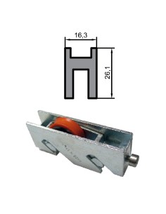 RUEDA S/6500 SIMMER ZAMAK REGULABLE RODAMIENTO DE BOLAS 