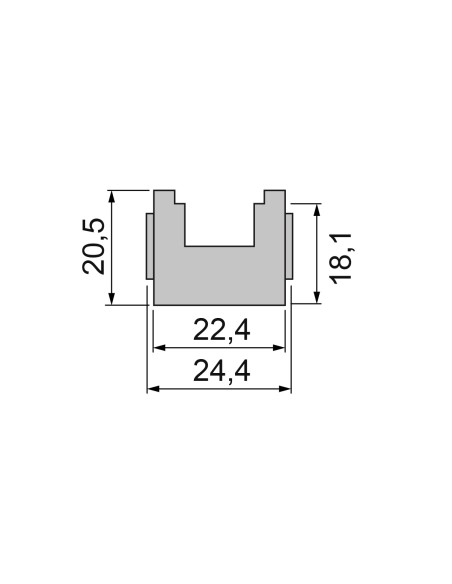 CALZO PARA CIERRE MULTIPUNTO REF 3602518