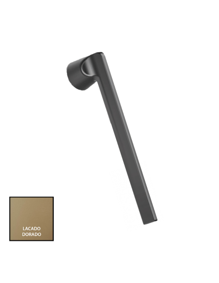MANILLON MINIMALISTA LAMBDA PARA ELEVABLE RAL LACADO ORO REF 232893