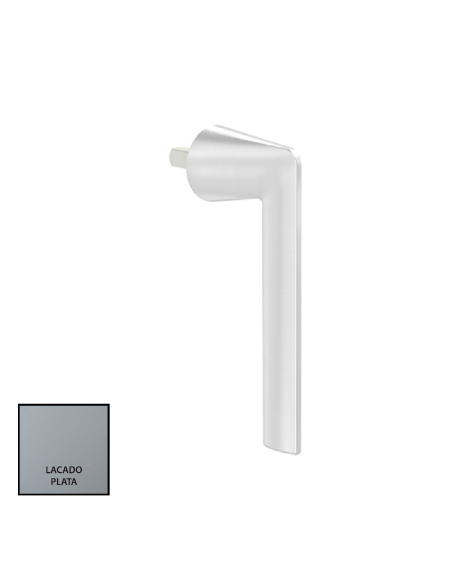 MANILLA MINIMALISTA LAMBDA LACADO PLATA REF K770891