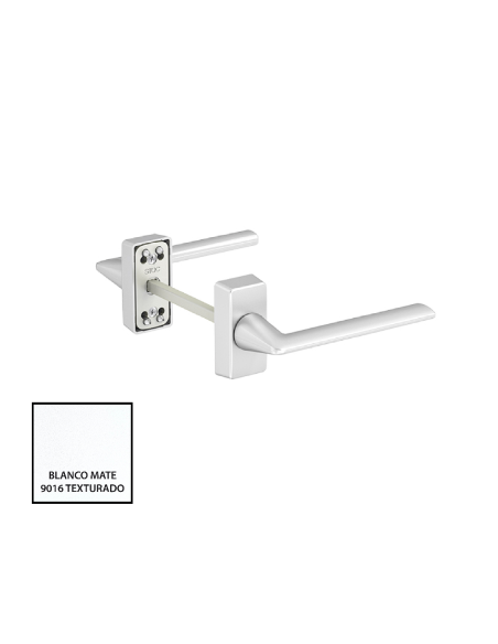 MANILLA LAMBDA RECUPERABLE JUEGO LACADO RAL 9016TXT REF 710592