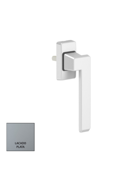 MANILLA DELTA SLIM PRO MULTIFUNCION ACODADA DERECHA LACADO PLATA REF 703191