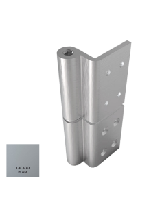 BISAGRA ANCLAJE DIRECTO EJE DESPLAZADO PLATA IZQUIERDA...