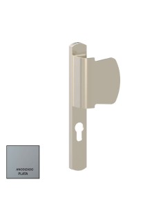 ASA DALI CON BOCALLAVE A 85MM ANODIZADO PLATA REF...