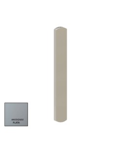 ESCUDO CIEGO KLIMT SIN BOCALLAVE ANODIZADO PLATA REF...