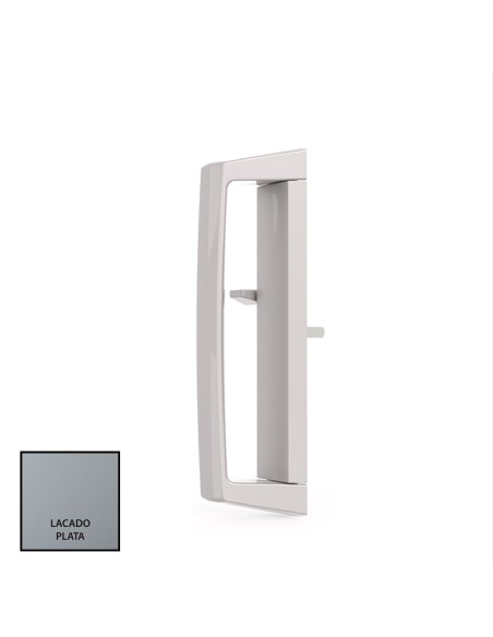 TIRADOR TITAN FLAP IZQUIERDA LACADO PLATA REF 03490091