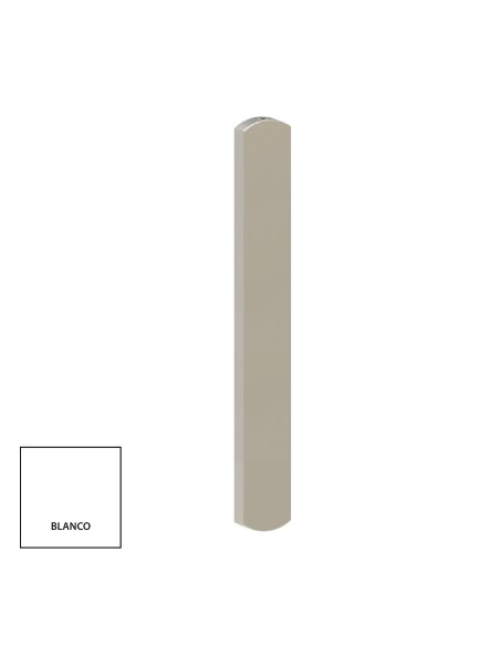 ESCUDO CIEGO KLIMT SIN BOCALLAVE BLANCO  REF EKLI-SIN-BL