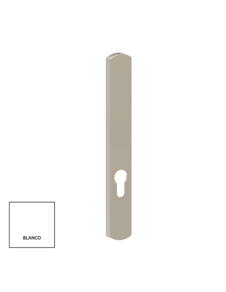 ESCUDO KLIMT CON BOCALLAVE A 85MM BLANCO REF EKLI-CON-BL