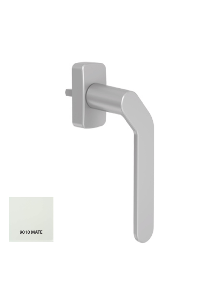 MANILLA SIRIUS MULTIFUNCION ACODADA DERECHA 9010 MATE REF 077792