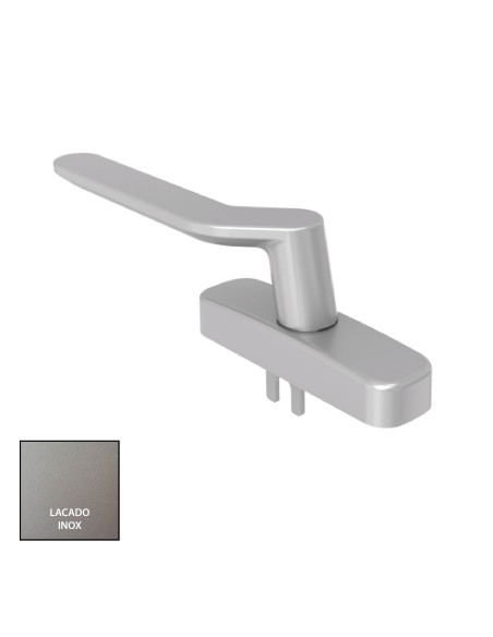 CREMONA SIRIUS ACODADA PROYECTANTE IZQUIERDA LACADO INOX REF 116293