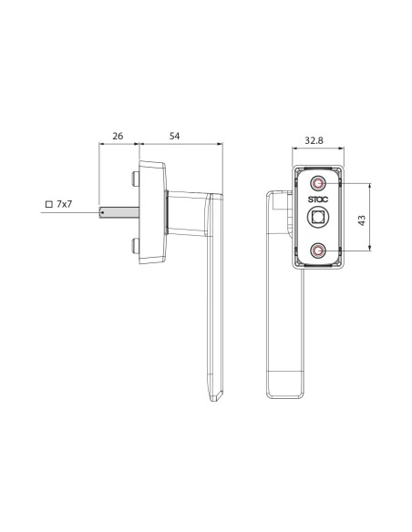 MANILLA DELTA MULTIFUNCION ACODADA IZQUIERDA NEGRO REF 702502 