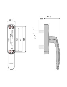 CREMONA SIRIUS PRACTICABLE 2 PALAS INOX RX7315XW REF A079093 2