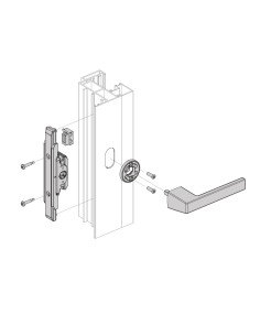 MANILLA MINIMALISTA DELTA LACADO INOX REF KA770193 2